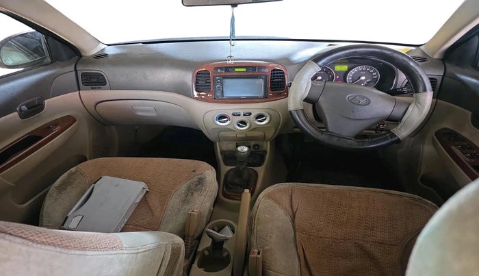 2006 Hyundai Verna XI, Petrol, Manual, 96,631 km, interior