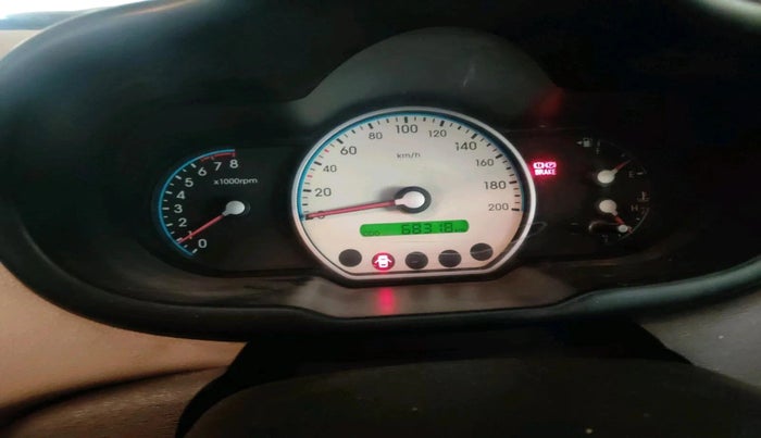 2009 Hyundai i10 ASTA 1.2 AT SUNROOF, Petrol, Automatic, 68,318 km, interior