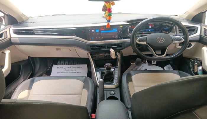 2023 Volkswagen VIRTUS TOPLINE TSI 1.0 MT, Petrol, Manual, 36,539 km, interior