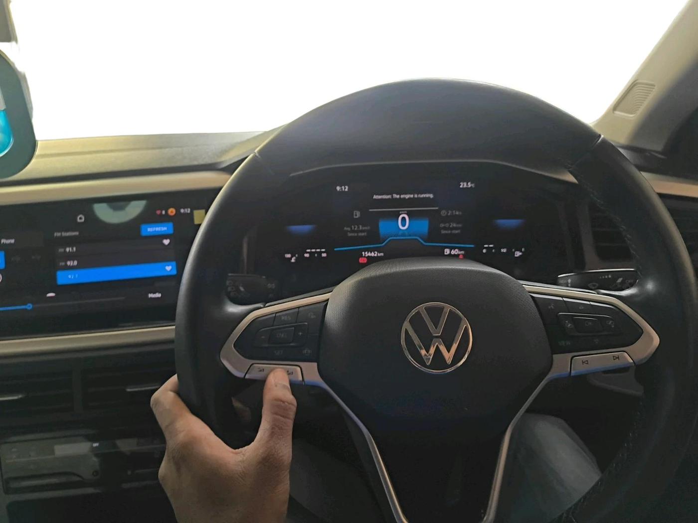 2025 Volkswagen VIRTUS Highline Plus 1.0 TSI MT, Petrol, Manual, 15,462 km, interior