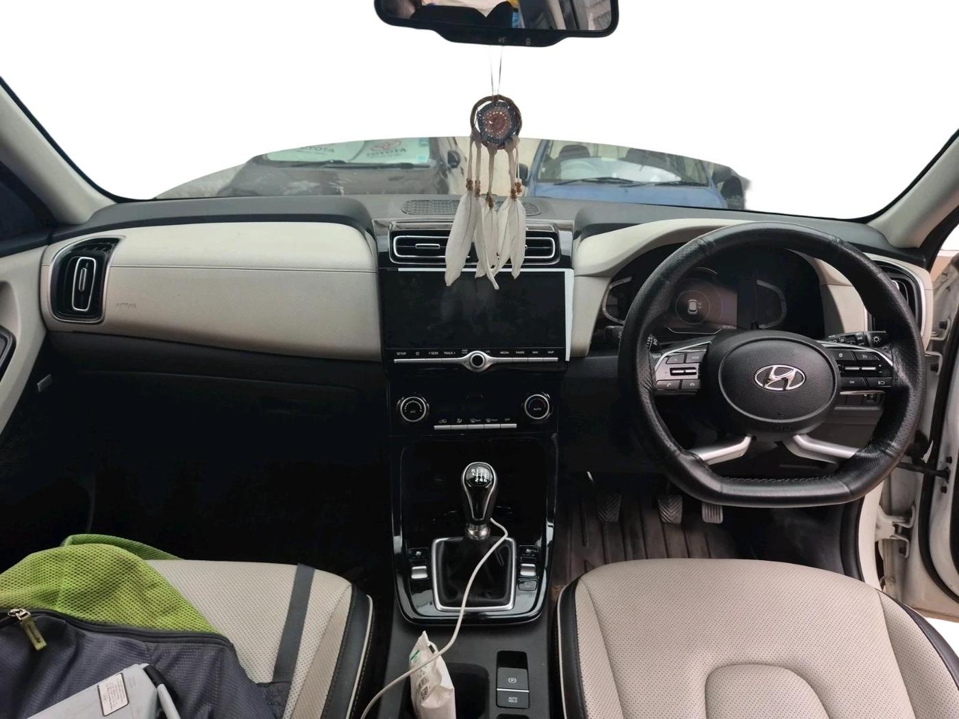 2023 Hyundai Creta SX (O) 1.5 DIESEL, Diesel, Manual, 89,301 km, interior