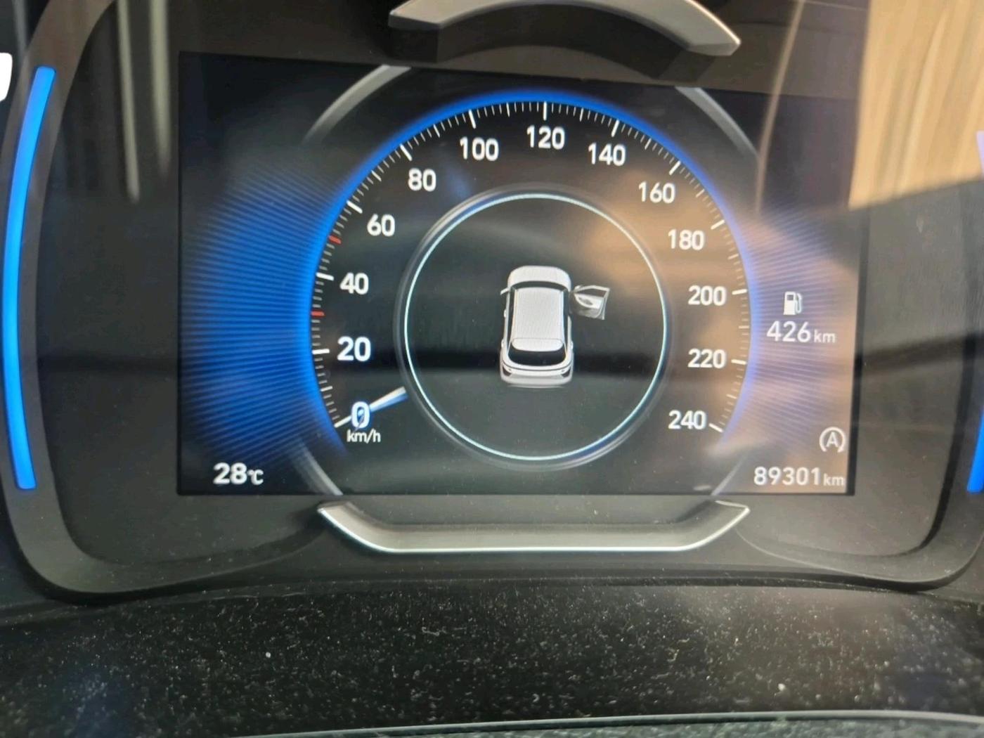 2023 Hyundai Creta SX (O) 1.5 DIESEL, Diesel, Manual, 89,301 km, interior