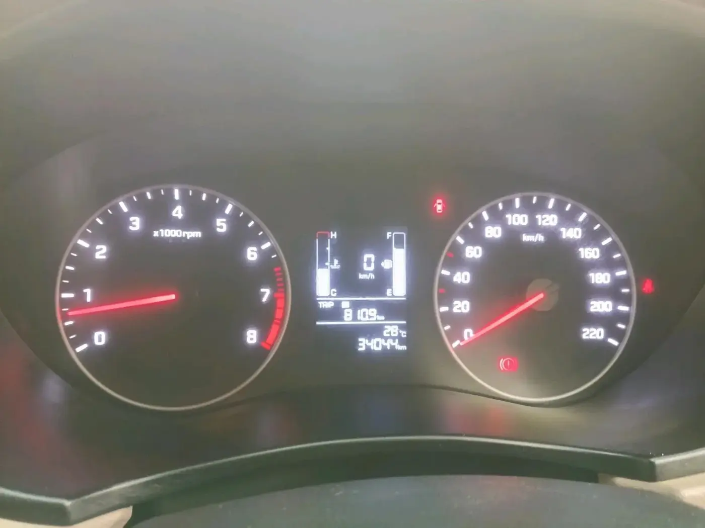 2019 Hyundai Elite i20 SPORTZ PLUS 1.2, Petrol, Manual, 34,500 km, interior