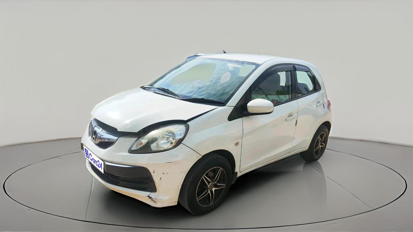 2013 Honda Brio S MT, Petrol, Manual, 1,57,909 km, exterior