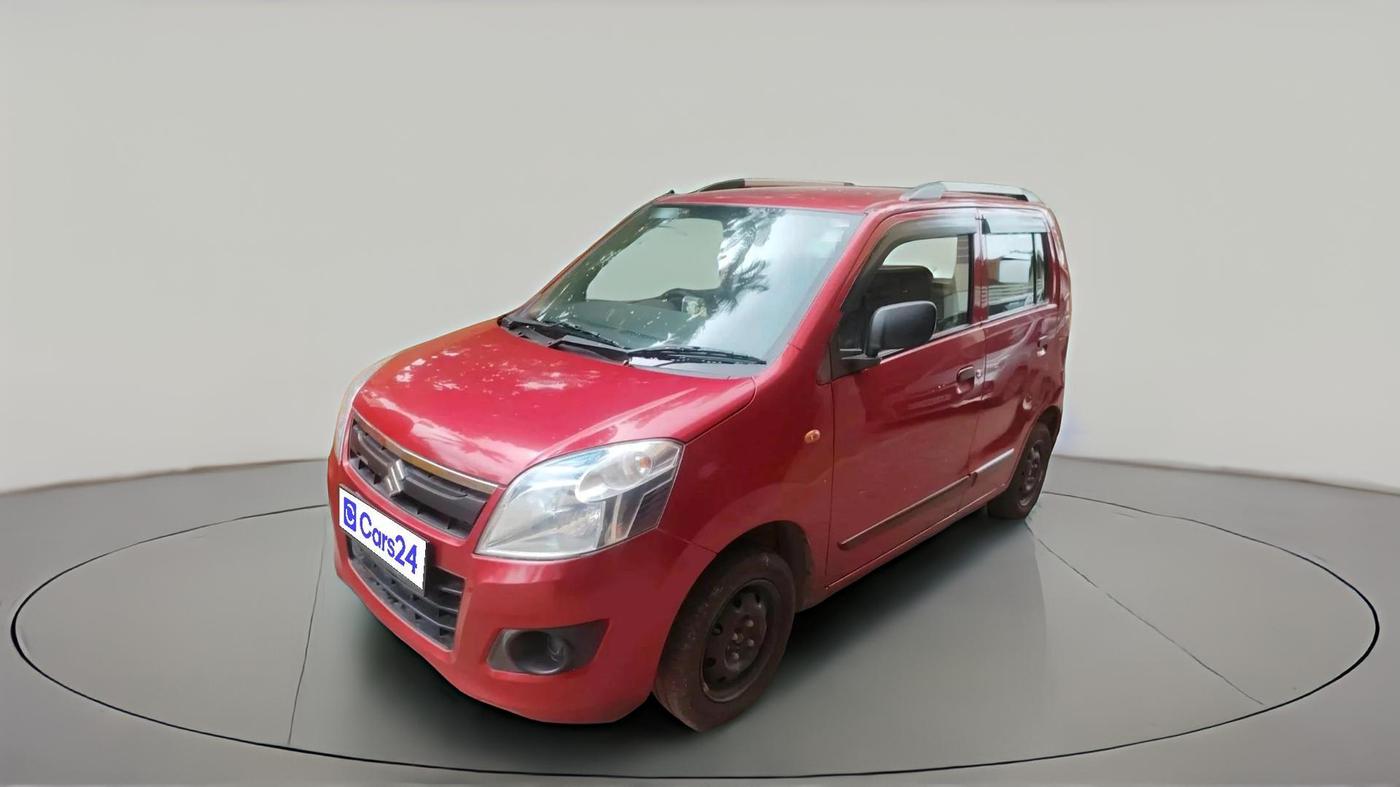 2013 Maruti Wagon R 1.0 LXI, Petrol, Manual, 66,621 km, exterior