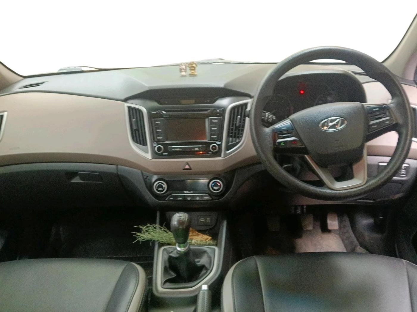2017 Hyundai Creta SX 1.6 DIESEL, Diesel, Manual, 1,13,379 km, interior