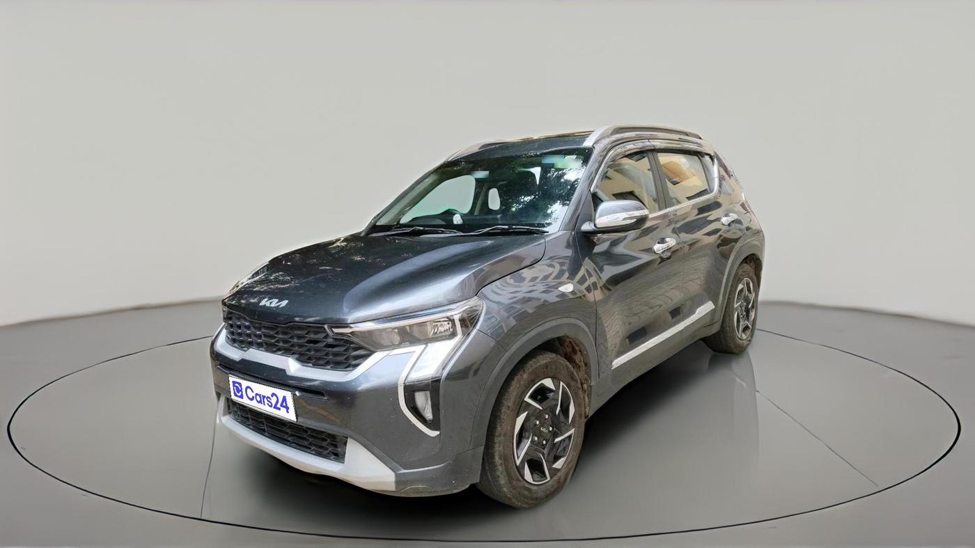 2024 KIA SONET HTK (O) 1.2 Petrol MT, Petrol, Manual, 46,927 km, exterior