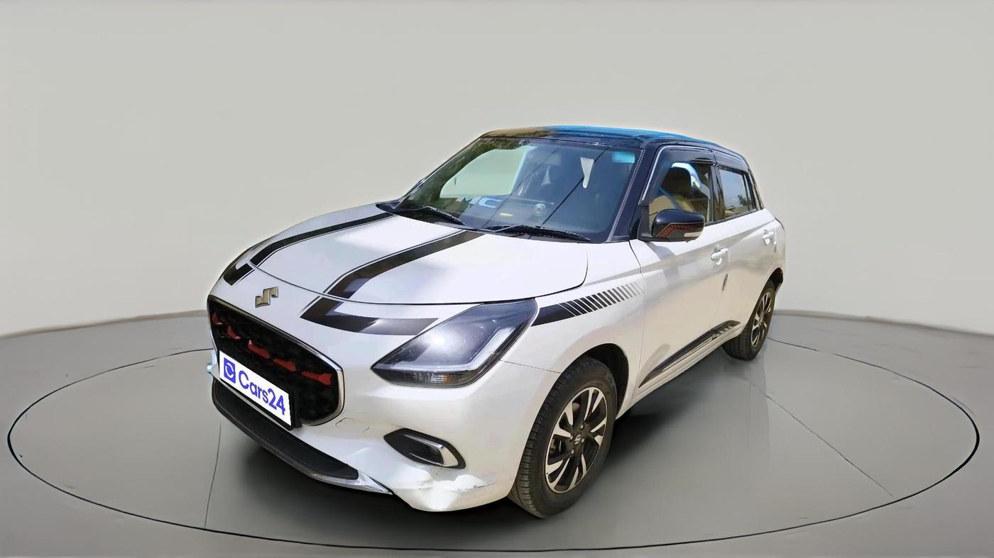 2024 Maruti Swift ZXi Plus Dual Tone, Petrol, Manual, 13,677 km, exterior