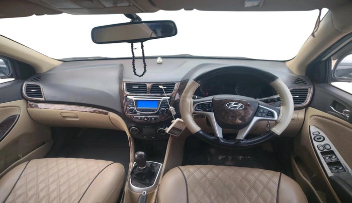 2014 Hyundai Verna FLUIDIC 1.6 CRDI SX, Diesel, Manual, 64,392 km, interior