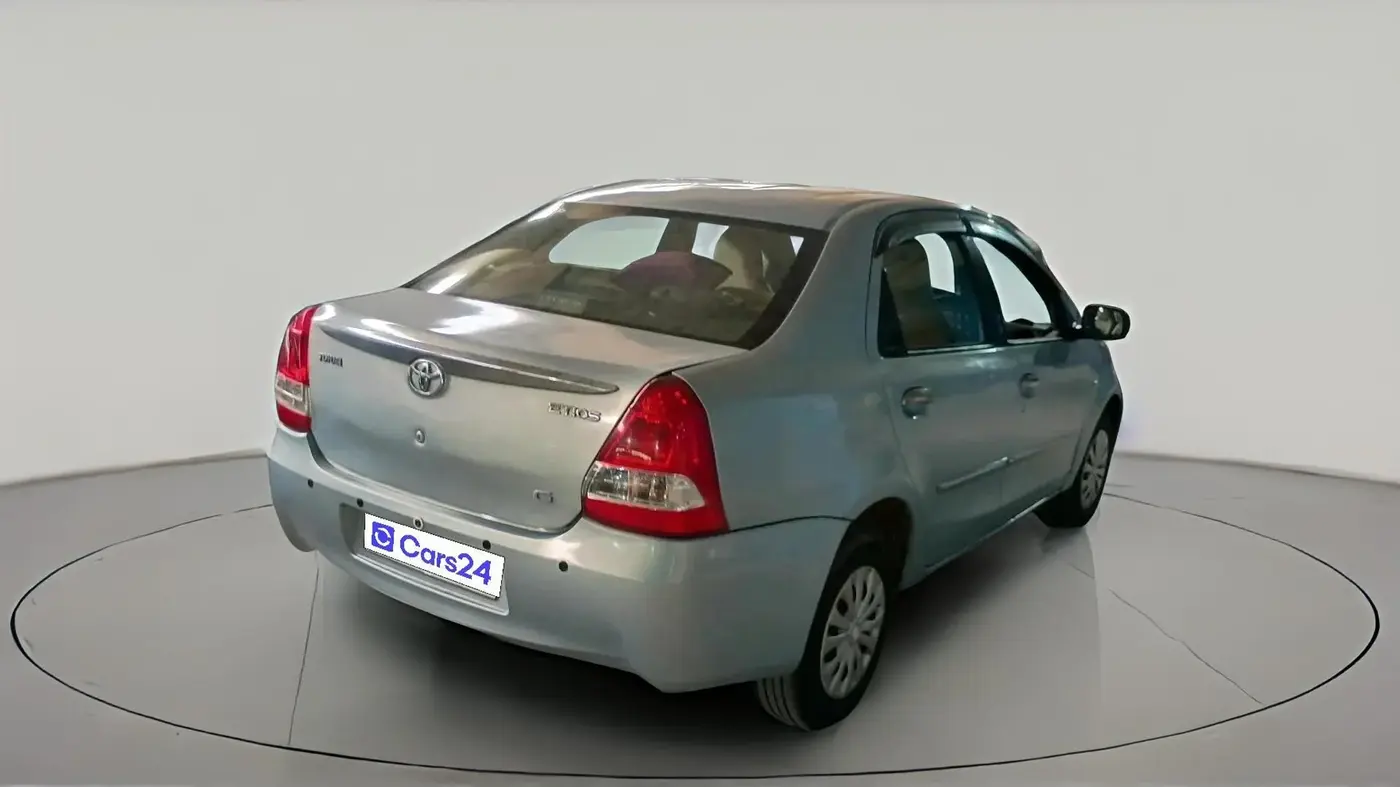 2011 Toyota Etios G SP, Petrol, Manual, 1,22,015 km, exterior