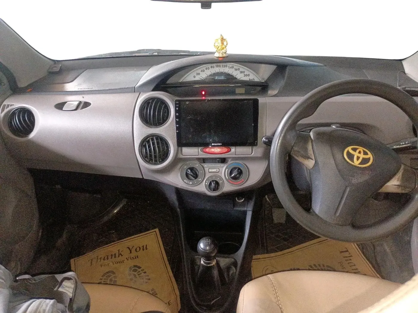 2011 Toyota Etios G SP, Petrol, Manual, 1,22,015 km, interior
