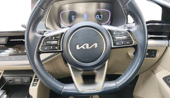 2022 KIA CARENS LUXURY PLUS 1.4 PETROL DCT 7 STR, Petrol, Automatic, 38,065 km, interior