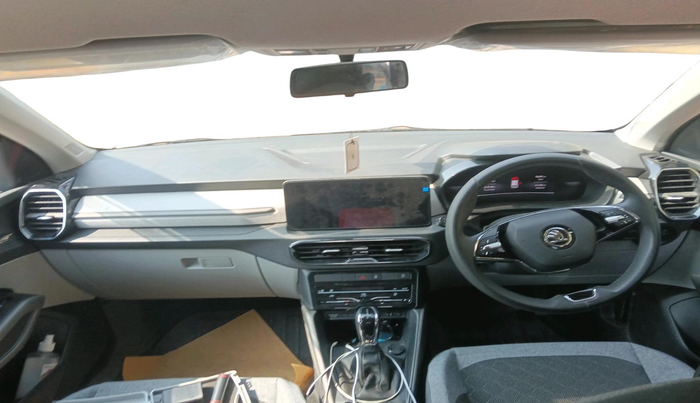 2025 Skoda Kylaq Signature Plus AT, Petrol, Automatic, 7,639 km, interior