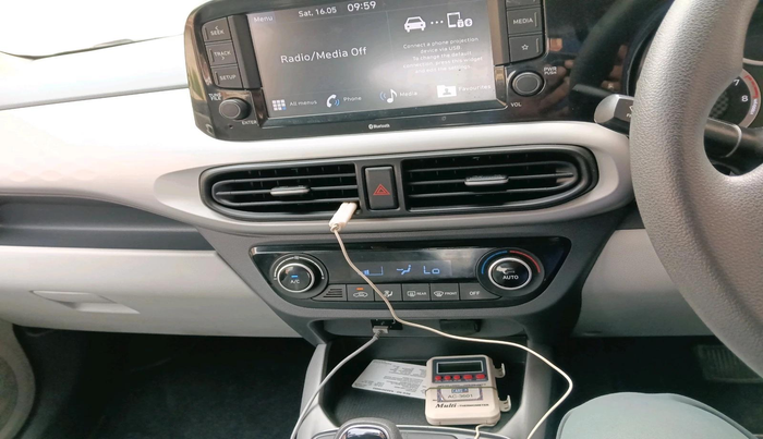 2021 Hyundai GRAND I10 NIOS SPORTZ AMT 1.2 KAPPA VTVT, Petrol, Automatic, 13,589 km, interior