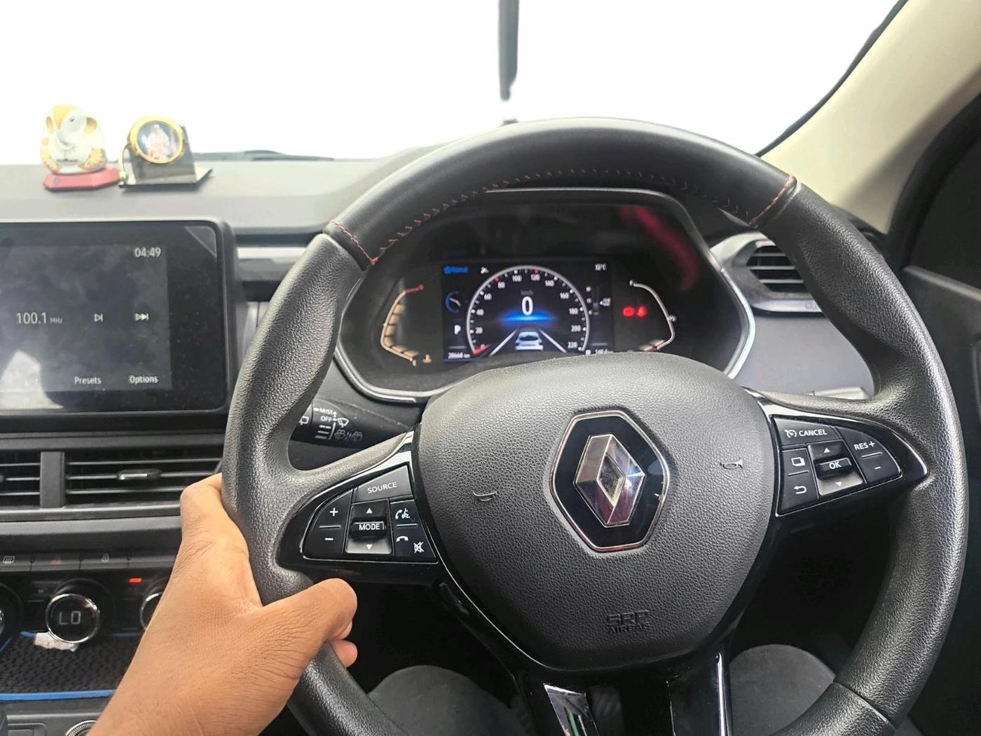 2022 Renault Kiger RXZ TURBO CVT, Petrol, Automatic, 28,664 km, interior