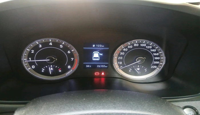 2019 Hyundai VENUE SX 1.0 (O) TURBO, Petrol, Manual, 26,102 km, interior