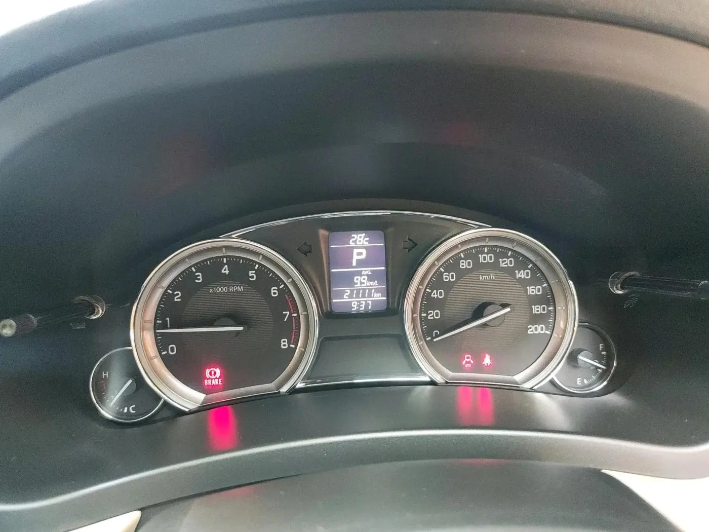 2018 Maruti Ciaz ZETA 1.4  AT PETROL, Petrol, Automatic, 21,111 km, interior