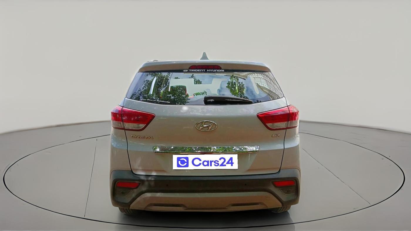2018 Hyundai Creta SX AT 1.6 DIESEL, Diesel, Automatic, 55,892 km, exterior