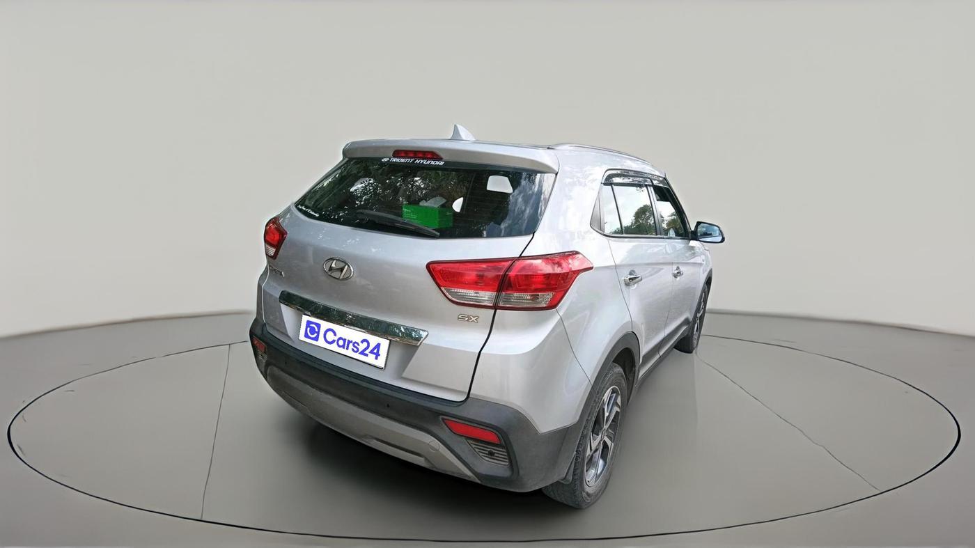 2018 Hyundai Creta SX AT 1.6 DIESEL, Diesel, Automatic, 55,892 km, exterior