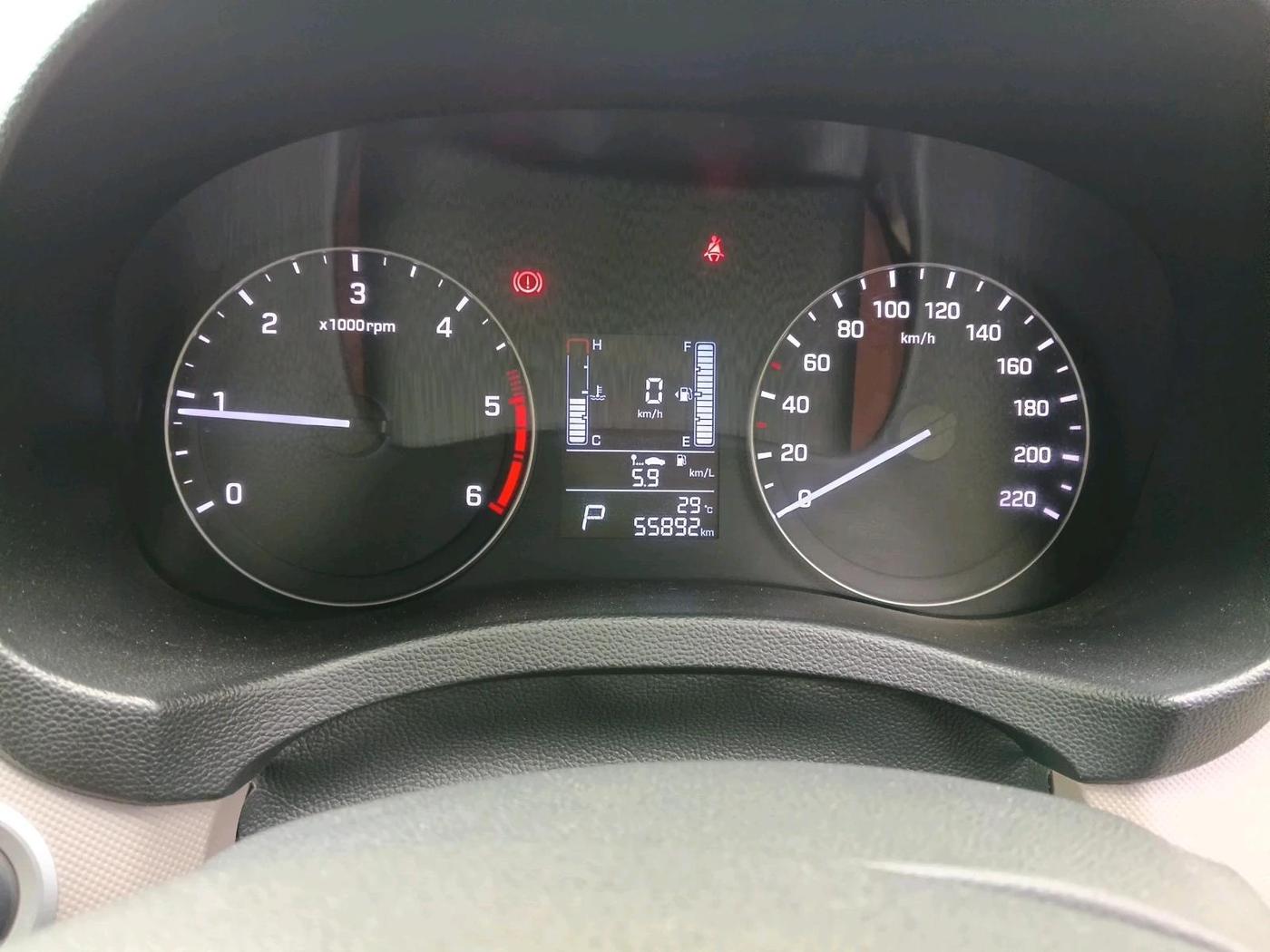 2018 Hyundai Creta SX AT 1.6 DIESEL, Diesel, Automatic, 55,892 km, interior