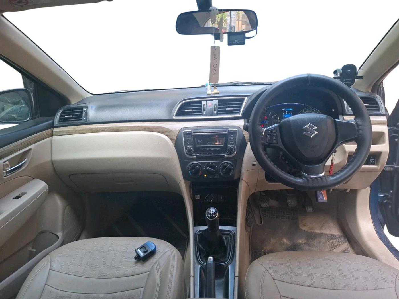 2018 Maruti Ciaz SIGMA 1.4 MT PETROL, Petrol, Manual, 53,765 km, interior