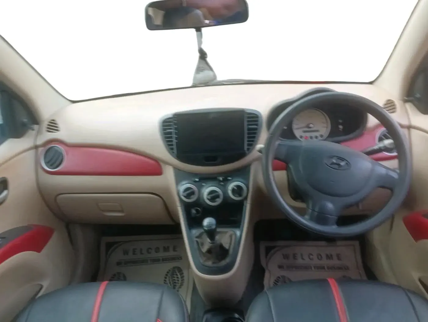 2009 Hyundai i10 SPORTZ 1.2, Petrol, Manual, 1,34,447 km, interior