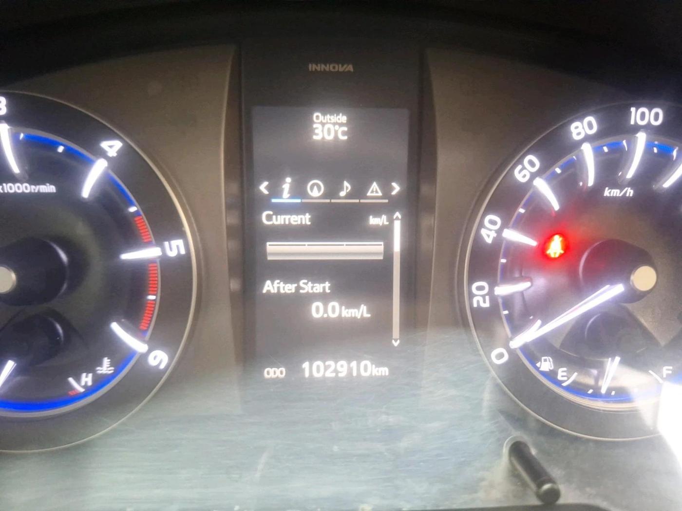 2018 Toyota Innova Crysta 2.4 ZX 7 STR, Diesel, Manual, 1,02,910 km, interior