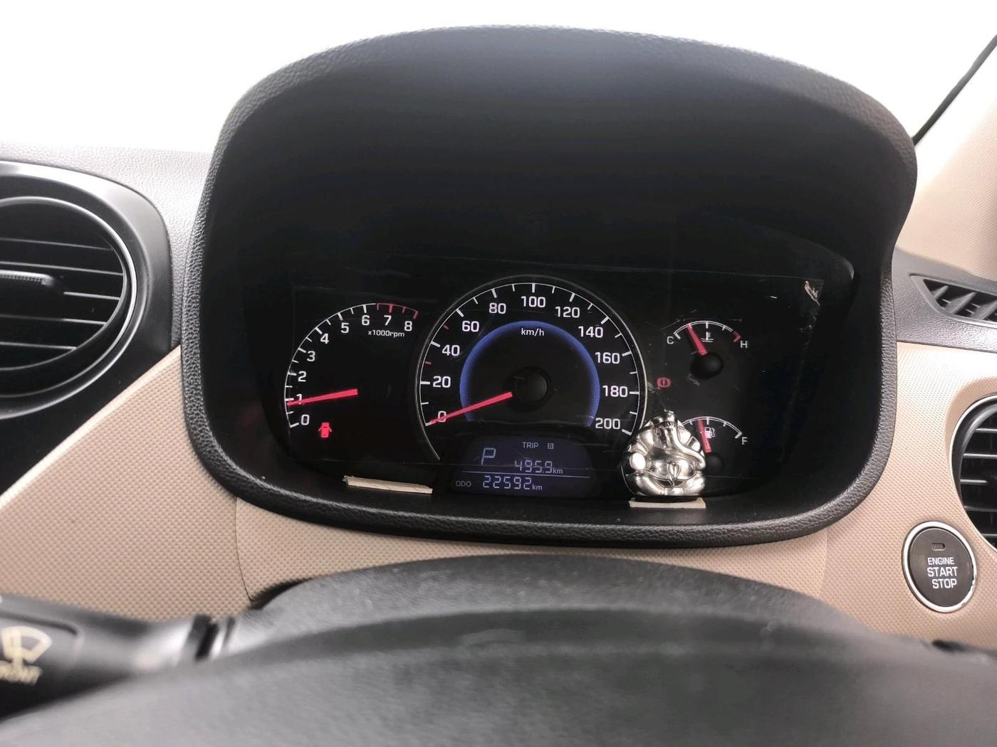 2015 Hyundai Grand i10 ASTA AT 1.2 KAPPA VTVT, Petrol, Automatic, 22,592 km, interior