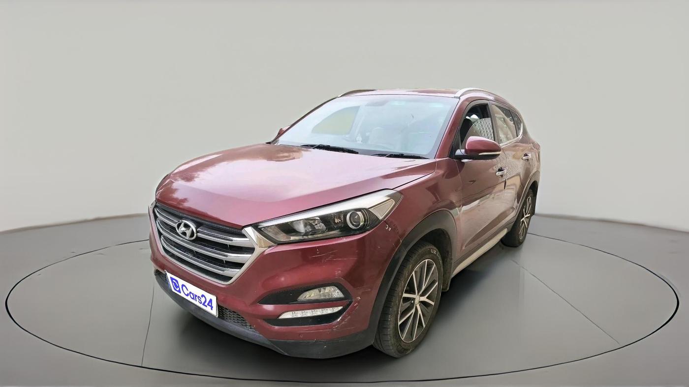 2017 Hyundai Tucson 2WD AT GL PETROL , Petrol, Automatic, 1,02,530 km, exterior