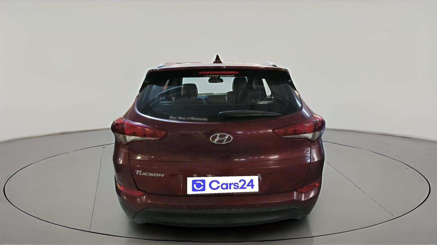 2017 Hyundai Tucson 2WD AT GL PETROL , Petrol, Automatic, 1,02,530 km, exterior