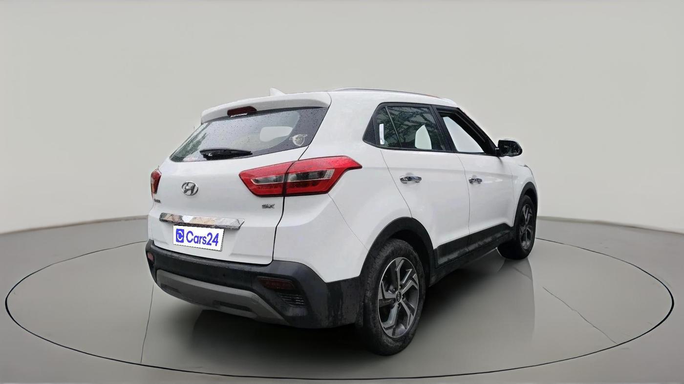 2019 Hyundai Creta SX (O) 1.6 PETROL, Petrol, Manual, 1,30,168 km, exterior