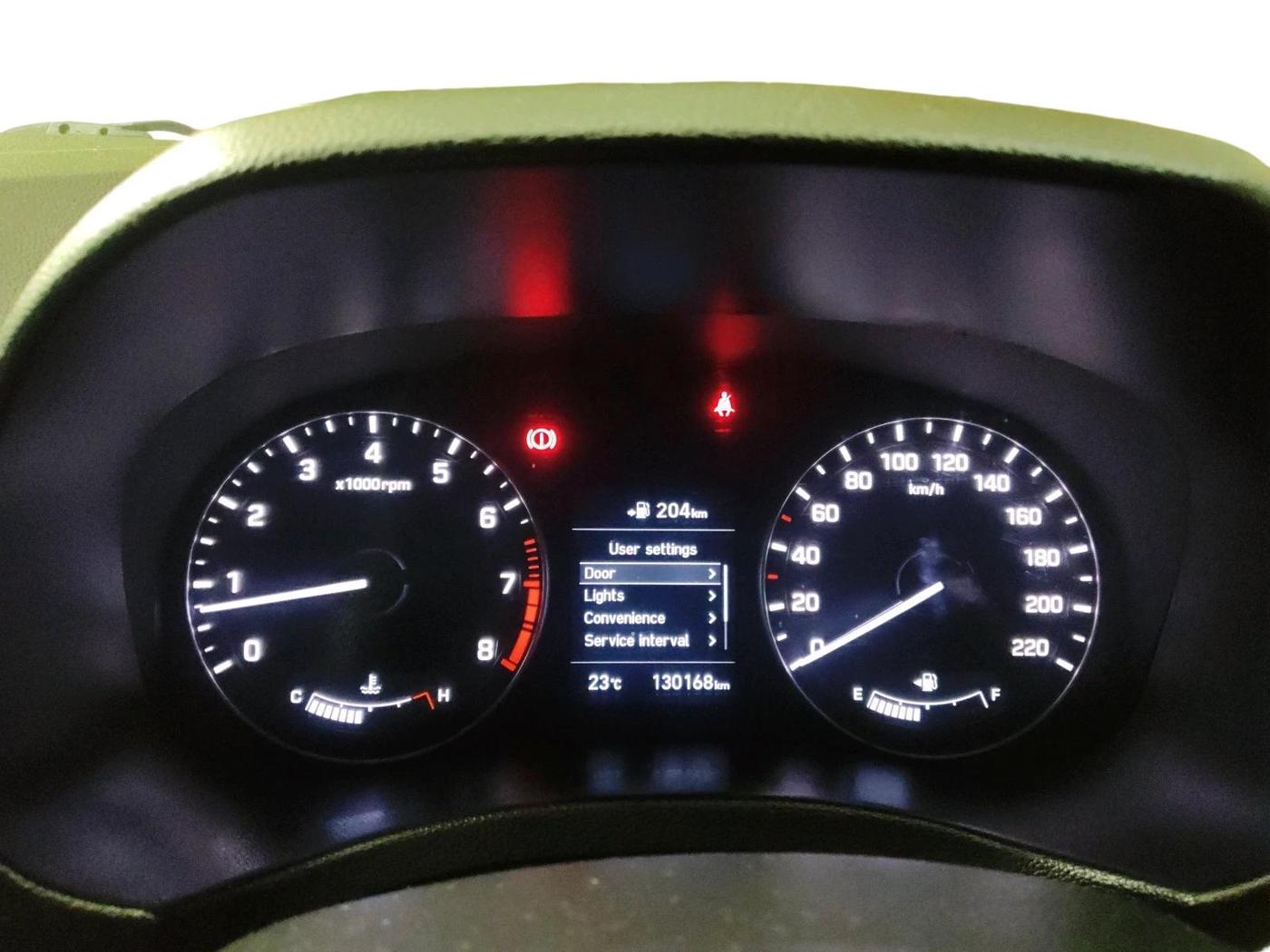 2019 Hyundai Creta SX (O) 1.6 PETROL, Petrol, Manual, 1,30,168 km, interior