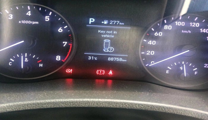 2019 Hyundai Verna 1.6 VTVT SX + AT, Petrol, Automatic, 88,758 km, interior