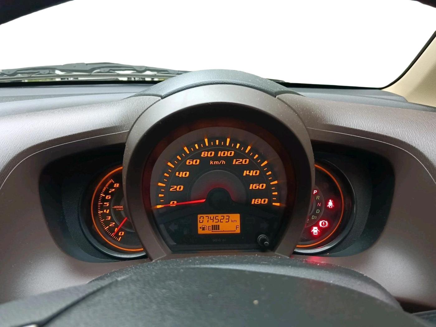2013 Honda Amaze 1.2L I-VTEC S AT, Petrol, Automatic, 74,523 km, interior