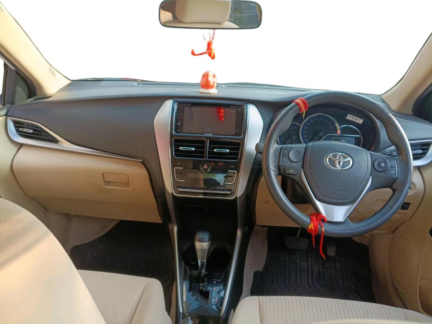 2018 Toyota YARIS G CVT, Petrol, Automatic, 19,731 km, interior