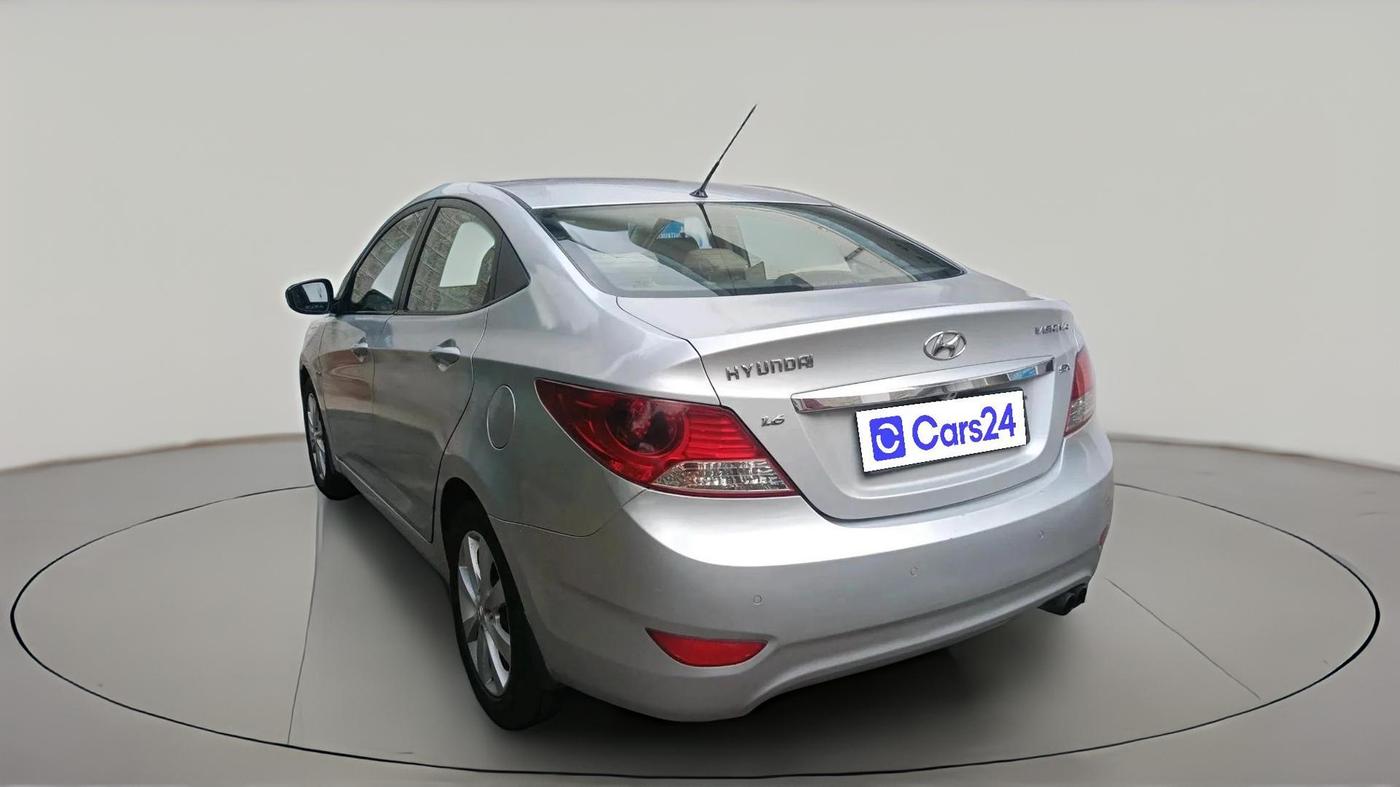 2012 Hyundai Verna FLUIDIC 1.6 CRDI SX, Diesel, Manual, 98,620 km, exterior