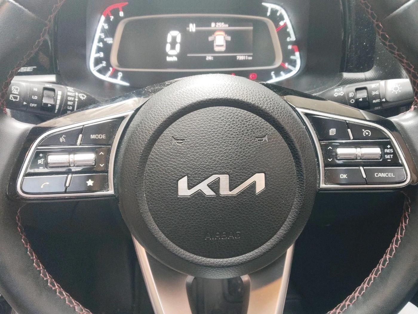 2021 KIA SONET GTX PLUS 1.0 IMT, Petrol, Manual, 73,911 km, interior