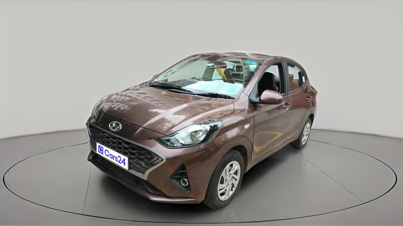 2022 Hyundai AURA S 1.2 CNG, CNG, Manual, 41,040 km, exterior