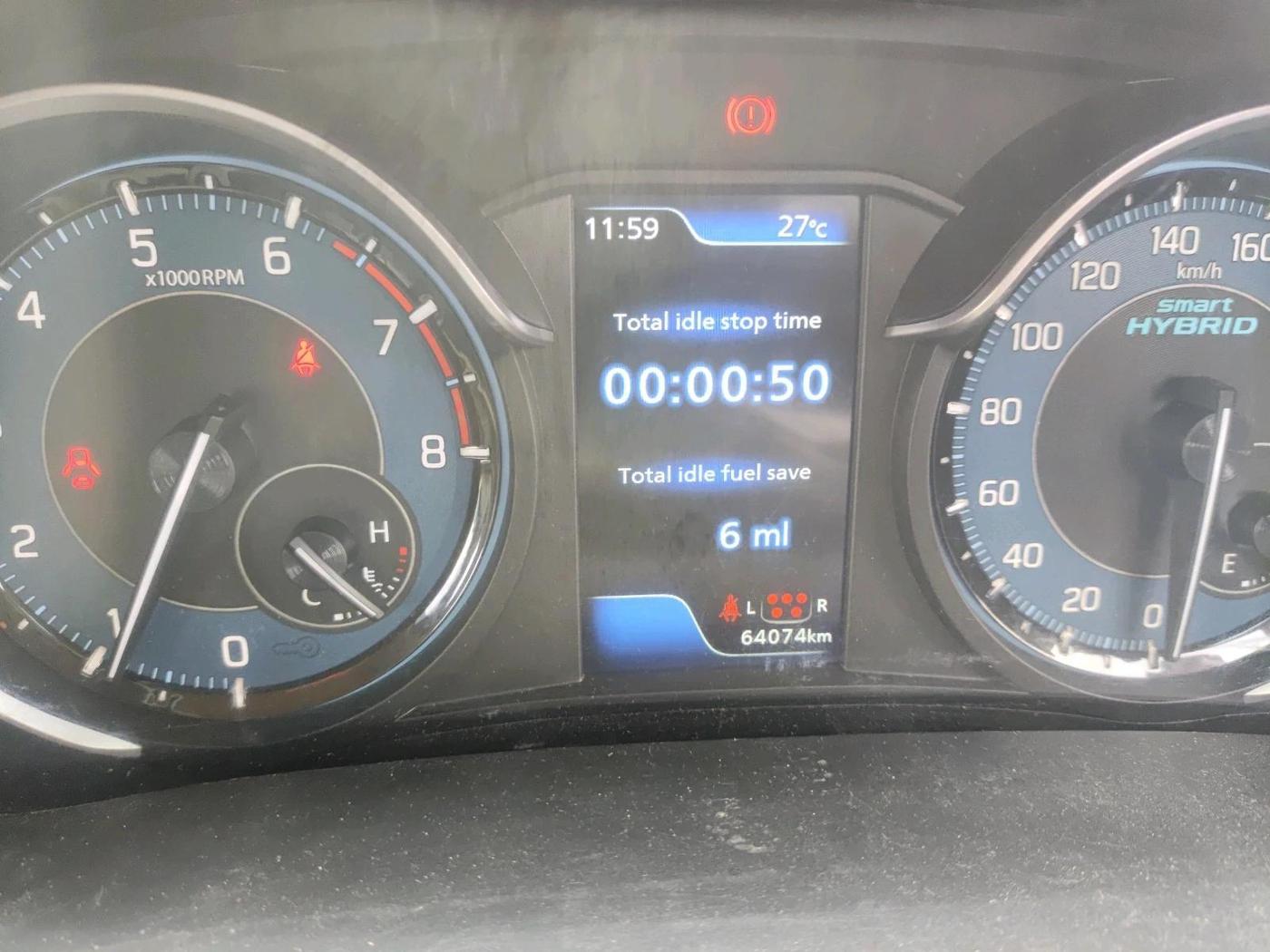 2024 Maruti Ertiga ZXI+ SHVS, Petrol, Manual, 64,074 km, interior