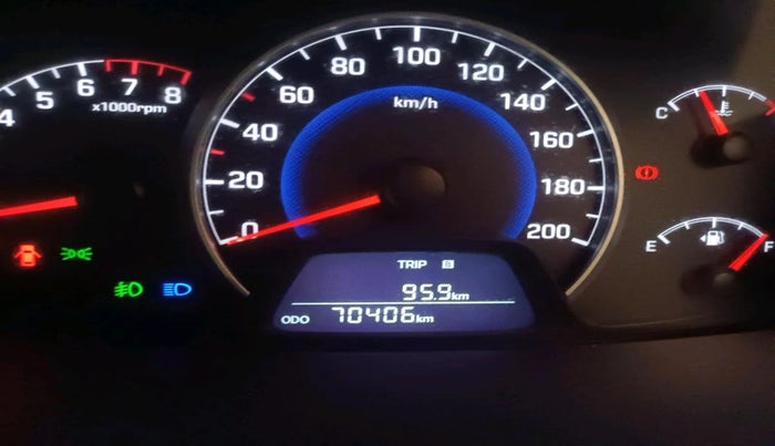 2014 Hyundai Grand i10 SPORTZ 1.2 KAPPA VTVT, Petrol, Manual, 70,406 km, interior