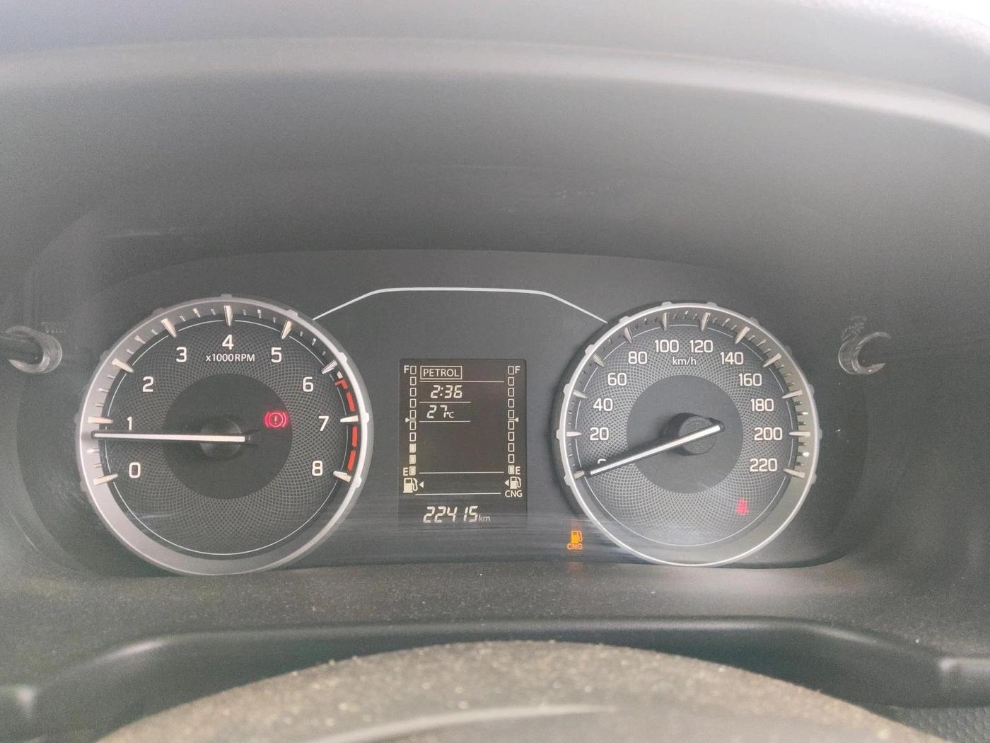 2024 Maruti BREZZA VXI S-CNG, CNG, Manual, 22,415 km, interior