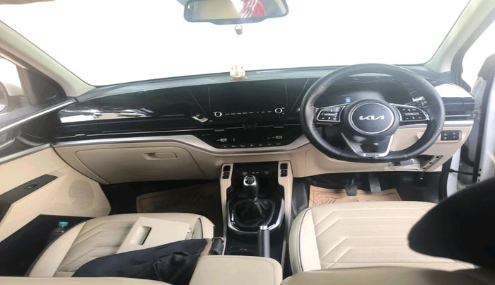 2023 KIA CARENS LUXURY 1.5 TURBO PETROL IMT 7 STR, Petrol, Manual, 26,605 km, interior