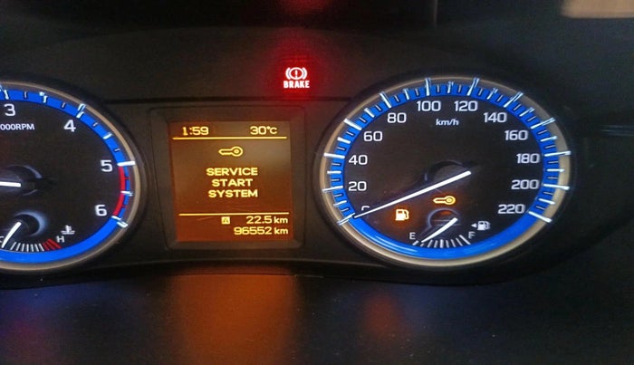 2017 Maruti S Cross ZETA 1.3, Diesel, Manual, 96,552 km, interior