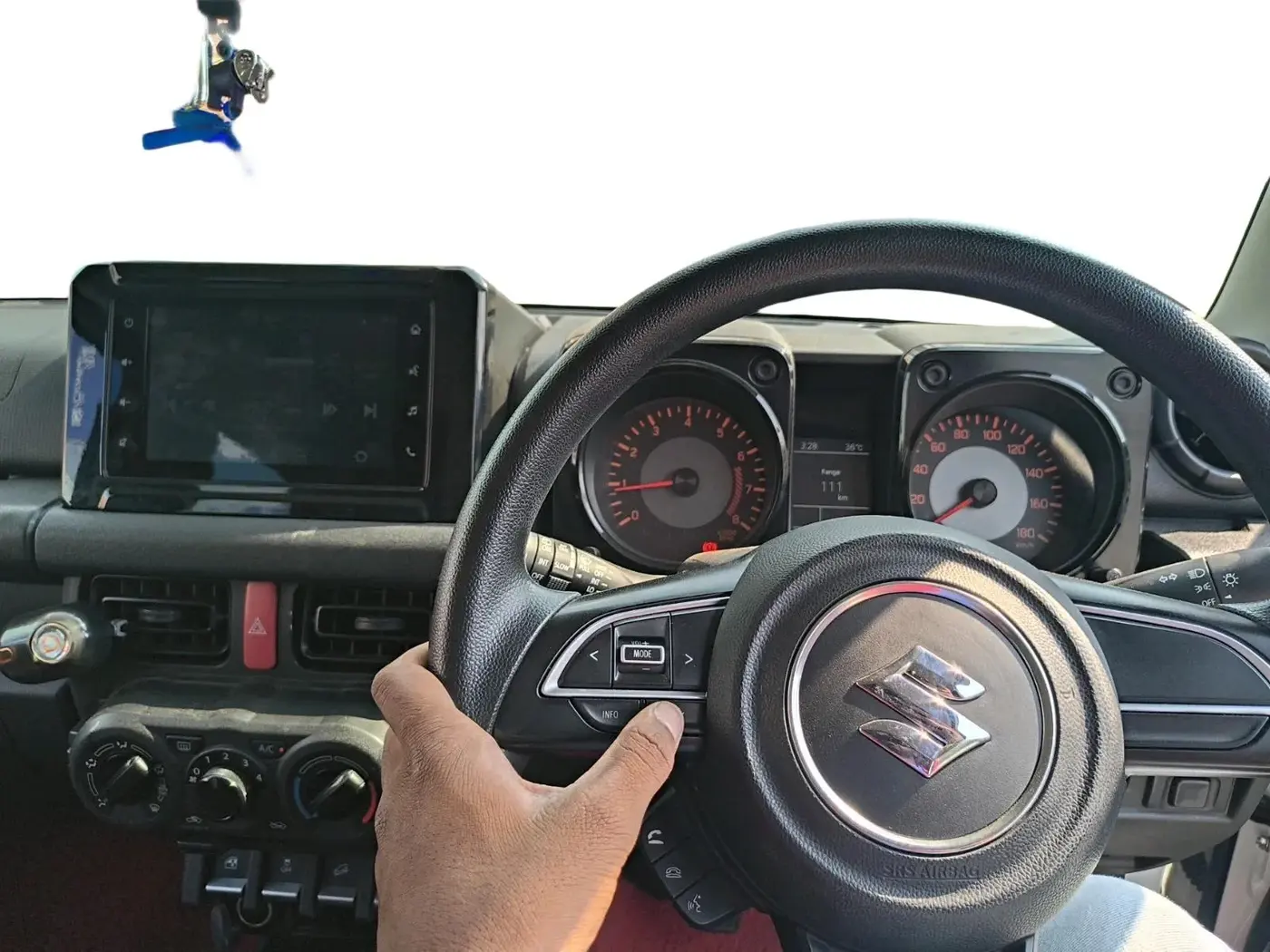 2024 Maruti JIMNY ZETA ALL GRIP PRO , Petrol, Manual, 17,186 km, interior
