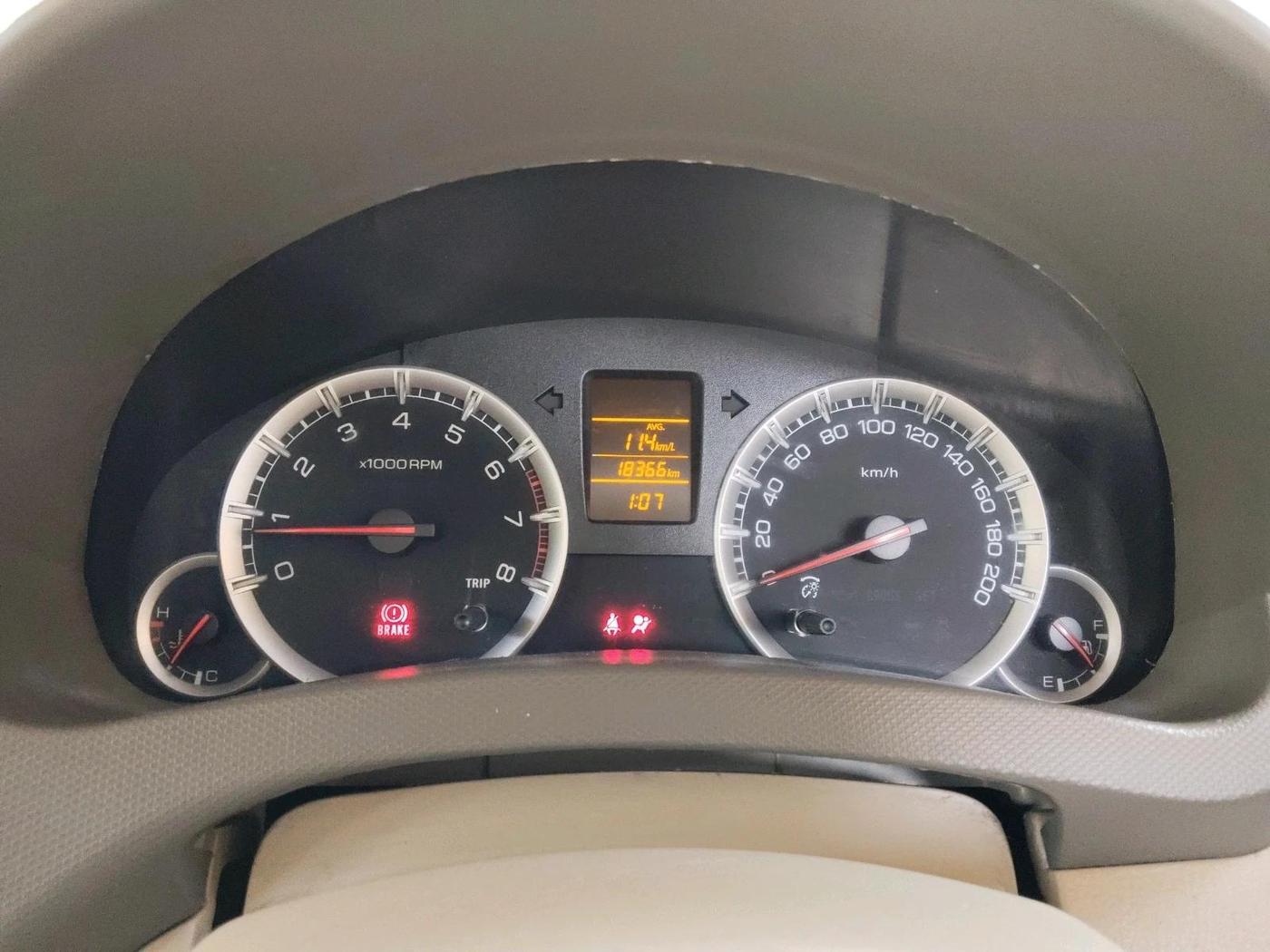 2016 Maruti Ertiga VXI, Petrol, Manual, 18,366 km, interior