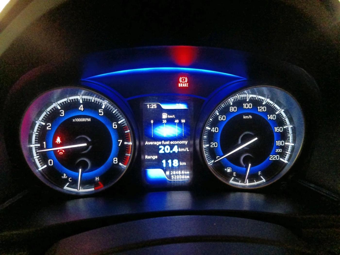 2020 Toyota Glanza G, Petrol, Manual, 52,004 km, interior