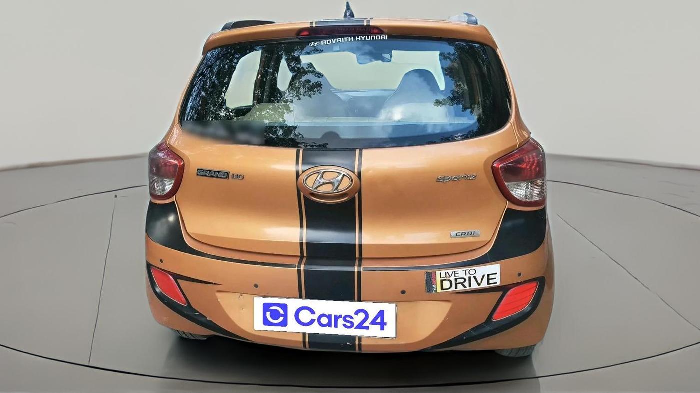 2013 Hyundai Grand i10 SPORTZ 1.1 CRDI, Diesel, Manual, 99,242 km, exterior