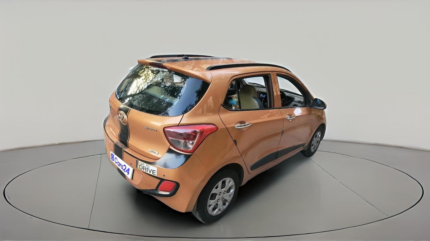 2013 Hyundai Grand i10 SPORTZ 1.1 CRDI, Diesel, Manual, 99,242 km, exterior