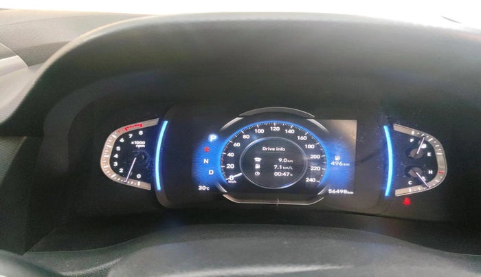 2021 Hyundai Creta SX (O) 1.4 TURBO DCT, Petrol, Automatic, 56,498 km, interior