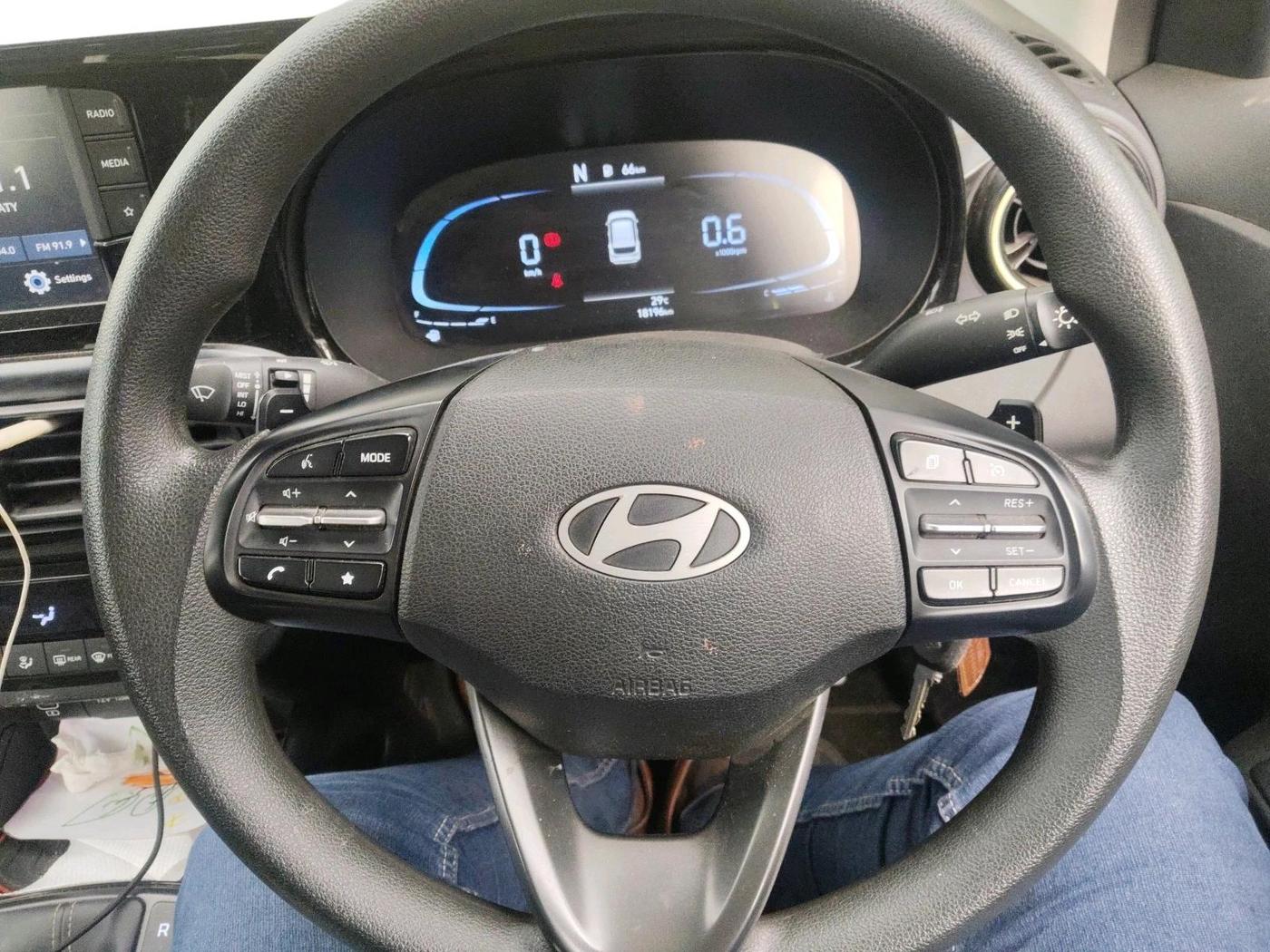 2023 Hyundai EXTER  SX 1.2 AMT, Petrol, Automatic, 18,196 km, interior